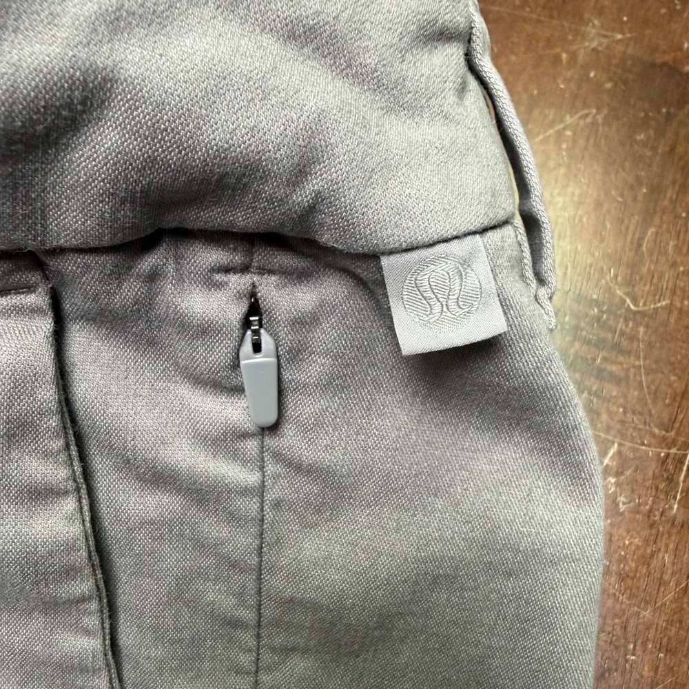 Lululemon Commission Pant 32x30 Slim Oxford Gull Oxford Grey Mens Office Travel